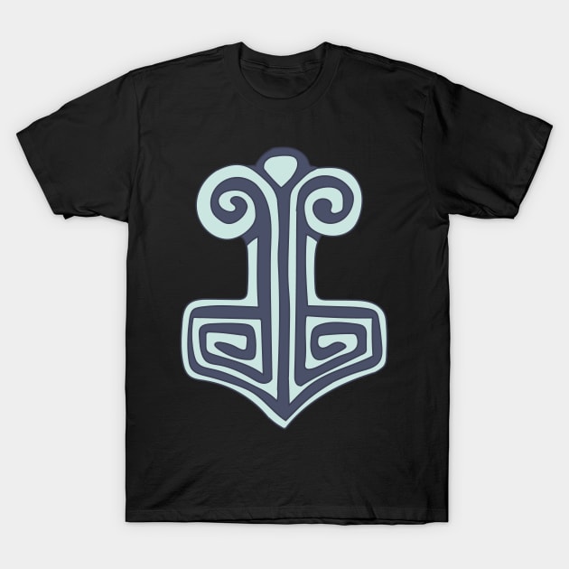 Ivar the Boneless - Norse Symbol - Germanic Folklore T-Shirt by DeWinnes